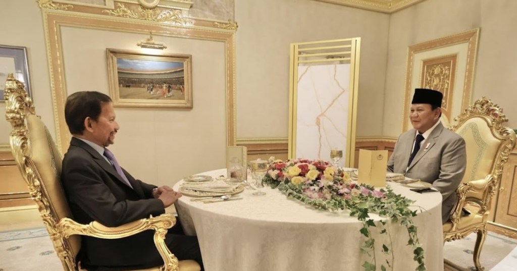 Prabowo Subianto Temui Sultan Brunei Darussalam Bahas Isu Strategis