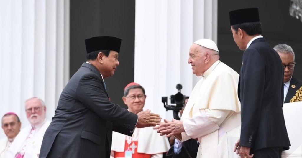 Sebagai Presiden Terpilih, Prabowo Dapat Salam Hangat dari Paus Fransiskus