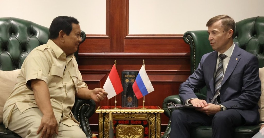 Duta Besar Federasi Rusia Untuk RI Kunjungi Prabowo